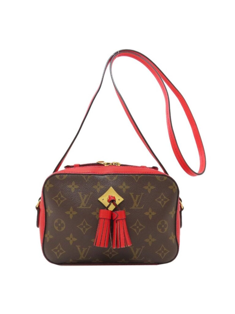 Louis Vuitton Saintonge Shoulder Bag Monogram Canvas